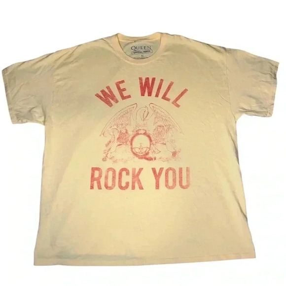 Queen Offical Merchandise Other - Queen Offical Merch We Will Rock You Graphic Tee